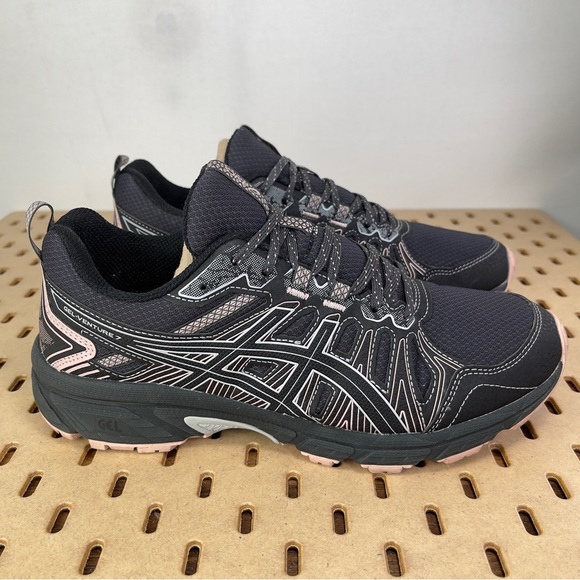 Asics Women’s Gel Venture 7 in Graphite Grey/Black Size 8.5 Wide - Picture 2 of 8